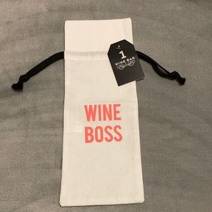 Wine Boss. Reusable Gift Bag
